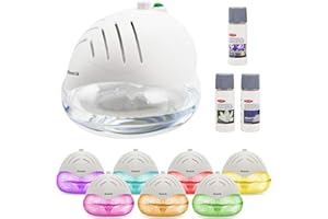 Sentik® Air Purifier and Ioniser with Colour Changing LED Light and 3 Free Fragrances