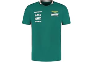 Aston Martin F1 2025 Camiseta del Equipo para Hombre