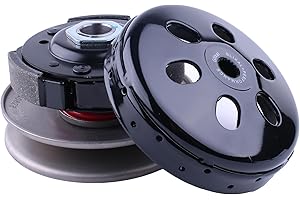 Glixal High Performance Racing Clutch Assy with Clutch Bell for GY6 125cc 150cc 157QMJ 152QMI Engine Chinese Scooter Moped ATV Go-Kart