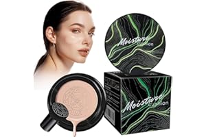 ‎YANLIN 20g Air Cushion CC Cream, Pilzkopf Luftkissen CC Creme, Pilzkopf Flüssige Grundierung, Beauty Cream, Mushroom Head Air Cushion BB Creme Feuchtigkeitsspendende und Aufhellende (Nude-Farbe, 20g)