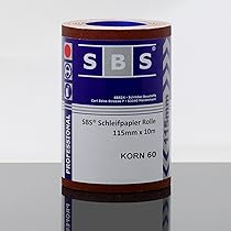 Rotolo Carta Vetrata Ossido Alluminio Grana 60 - 10m X 115mm Per Legno E Metallo - Foto 13