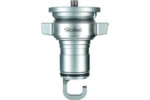 Rollei Nivellieradapter für Lion Rock Pro - Stabil in 360°, flexibel neigbar, bis 20 kg belastbar