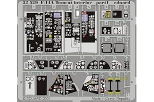 Eduard Accessories- Accessori per modellino F-14A Tomcat Interno per Kit Tamiya, EDP32529