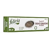 Felicia, Spaghetti di Grano Saraceno Integrale, Ricca di Magnesio e Manganese, Fonte di Fibre, Senza Glutine, Bio, Vegan, Gus