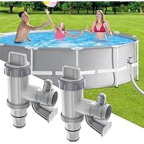 Parti Di Ricambio Per Piscina Fuori Terra – Valvole A Stantuffo, Ugello E Filtro (WT067) - 3