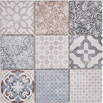 Jasba Keramik Mosaik Rost-Optik - 297x297mm Matte Für Wand & Boden