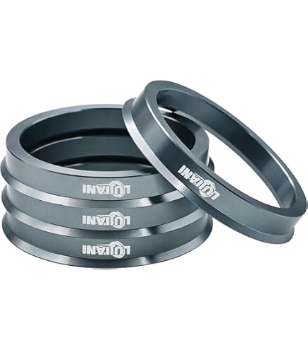 WHEEL CONNECT Hub Centric Rings, 73.1 To 71.5, Set Of 4, ABS Plastic Hubrings, O.D:73.1-I.D:71.5mm - View #2