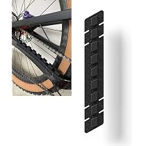 Protection Cadre Vélo Autocollante - Bande Anti-rayures Pour Fourche, Absorbe Chocs, Taille ~18x25 Cm, 2 Pièces