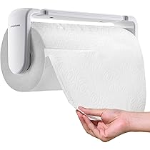 SAUNNIHEN Porta Carta Igienica Adesivo Bambù Naturale, Porta Rotolo