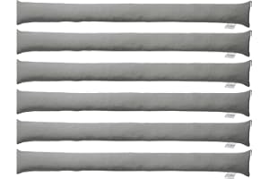 REDBEST Zugluftstopper - Türstopper - Windstopper - Luftzugstopper - Windschutz - für Fenster und Türen Serie Seattle - Premium-Qualität - mit Beschwerung