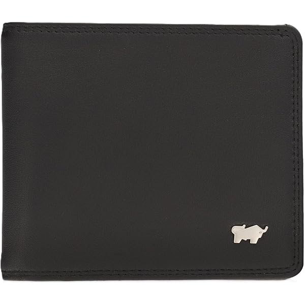 Frentree Geldbörse Aus Nappa Leder Mit RFID Schutz, 15 Kartenfächer, Hochformat Portemonnaie, Schwarz Mit Geschenkbox, Brieftasche