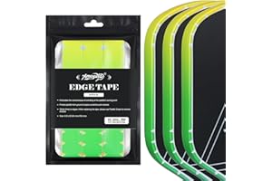Amoswiz Pickleball Edge Protection Tape, Pickleball Protection Tapes, 3 Pack Gradient Edge Tape, 23mm and 26mm Width, No Wrinkle Edge Protector for 13mm & 16mm & 20mm Thick Paddles