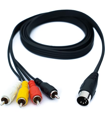 Keple Spina DIN A 8 Pin - Zoccolo Adattatore Maschio Connettore Audio