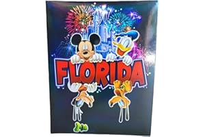 7STAR Disney Mickey Mouse Gang Fireworks 'Florida' 200 Picture Photo Album