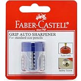 Faber-Castell Grip Auto Kalemtraş Tekli Klasik Renkler - 3 Renk (5600183498)