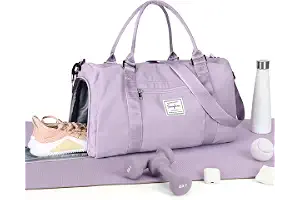 HYC00 Bolsa Gimnasio Deportiva Mujer Hombre Bolsa de Deporte Grande Bolso de Gimnasio con Compartimento Zapatos y Pocket Wet Bolsa Fitness Bolsas de Deporte de Mujer Sports Gym Bag Hospital Holdalls