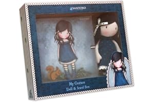 CYPBRANDS C Y P Set Regalo Bambola e Gioiello, Libro Gorjuss-You Brougth Me Love, Multicolore (CK-08A-G)