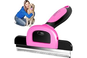 Laadi Deshedding Tool for Dogs and Cats - Reduces Shedding by Up to 95% in Less Than 10 Minutes—best Choice for Grooming and Deshedding Your Lovely Pets. Dog Cat Horse Rabbit Brush.