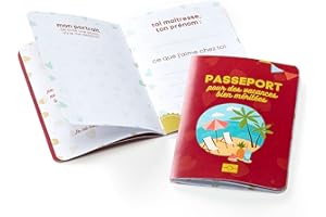 Cadeau Maîtresse d'École - Passeport pour des Vacances bien méritées - Idée Cadeau Personnalisé - Merci Maitresse - Cadeau personnalisé maitresse maternelle/primaire fin d'année - Super Maitresse