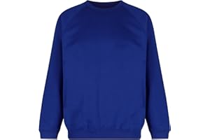 Trutex Limited Unisex Crew Neck Plain Sweatshirt