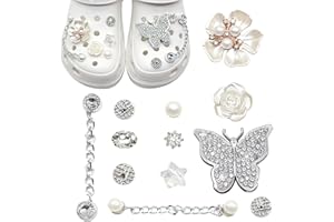JKDHJK Shoe Charms for Croc Charms, Crystal Diamond Shoe Accessories, Crocs Accessories are Ideal for Children's Birthdays, Gifts and Shoe Decorations