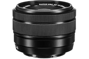 Fujifilm Fujinon XC15-45mmf3.5-5.6 OIS PZ Black, Obiettivo Zoom Motorizzato 15-45mm, F/3.5-5.6, Stabilizzatore Ottico OIS, Attacco X Mount, Nero