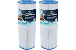 YANHUA Spa-Filter für Whirlpoal-Filter, Ersatz für PRB50-IN, Unicel C-4950, Filbur FC-2390, Darlly SC706, für 50 m². Whirlpoal-Filterkartusche (PRB50-2PCS)