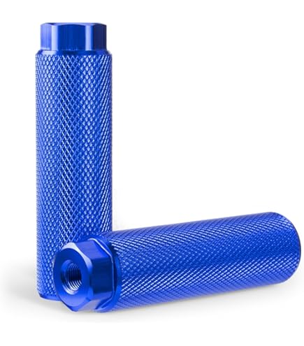 VOLO POLAR-X BMX Foot Pegs - Aluminum Alloy Stunt Pegs For 3/8 Inch Axles (2 Pack)