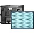 Aputure Amaran P60C, RGBWW Full-Colour Video Light Led Panel, 60W, CRI95+, TLCI 96+, 2500-7500K, Includes AC Power Supply, Soft Box, Light Control Grid