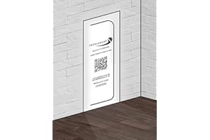 PRODIAMANT Porte de protection contre la poussière 1,10 x 2,20 m non-tissé en polypropylène (PP) protection contre la poussière, porte de construction