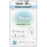 Sleepy Bio Natural Premium Plus Hijyenik Ped Mega Paket Uzun 36x3 (108 Adet)
