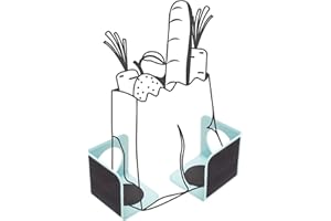 Rati NOOK Fixation pour bagages dans le coffre avec Velcro ET coussinets antidérapants I Aide au rangement I Organiseur 2pcs vert