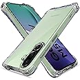 Pikkme Back Cover for Samsung Galaxy M56 5G PC + TPU Clear Transparent Raised Edges Shockproof Protective Phone Bumper Case(Transparent)