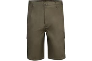 VELILLA 344 Bermudas Multibolsillos, Color Verde Caza, Talla 60