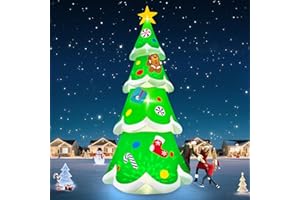 Kalolary Nadmuchiwana dekoracja bożonarodzeniowa, nadmuchiwana dekoracja do użytku wewnątrz i na zewnątrz, z elfem reniferów, Święty Mikołaj, nadmuchiwana dekoracja bożonarodzeniowa, do użytku