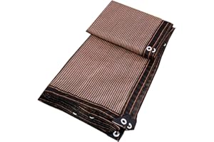 HOTGREENPEPPER Filet Anti Chaleur Filet D'ombrage pour Pergola, 85% Renforce ÉPaissir Voile Ombrage, Filet Coupe-Vent avec Oeillets,pour La Couverture VéGéTale/Serre/Jardin/Pergola(Size: 4x5m/13.12x16.4ft)