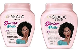 eliminates frizz and moisturizes 1kg - Skala Portugal Skala Máscara Capilar SKALA Crespo Divino - 1000ml