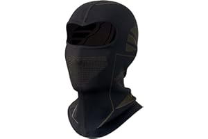 WACCET Cagoule Moto Hiver, Cagoule Velo Thermique Coupe-Vent Multifonctionnel Balaclava Ski Cyclisme Cache Cou pour Homme et Femme Respirant Cagoule Homme Hiver Conçu pour Ski, Vélo, Moto
