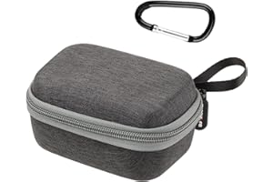 GENERIC YUULNMOP Étui de transport pour microphone DJI Mini, étui de protection portable résistant aux chutes et à l'usure, gris, Sac de rangement