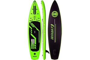 HITABAY Tavola SUP con Accessori Completi, 335cm SUP Gonfiabile Adulti, Carico Massimo 150kg Tavola da Surf