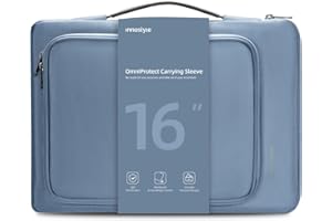 INNOSTYLE Torba Na Laptopa 15,6 16 cali, Wodoodporna, Lekka, Wytrzymała, OmniProtect Niebieska, Kompatybilna z MacBook Pro/Air, HP ProBook, Dell Inspiron, Yoga, ASUS, Idealna do Pracy i Podróży