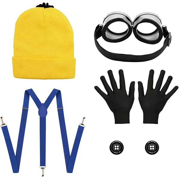 Kit Déguisement Chauve Complet - Faux Nez, Bonnet Latex Chauve, Écharpe Rayée & Bonnet Perruque Halloween