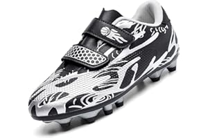 Unitysow Scarpe da Calcio Ragazzi Professionale All'aperto Sportivo Scarpe da Allenamento Bambini Teenager Scarpe Calcetto Spike Tacchetti