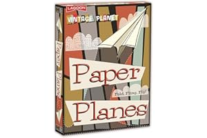 LAGOON GROUP Lagoon 6446 Sixty Second Paper Planes Kit, Box 15.7cm x 21.5cm x 2cm