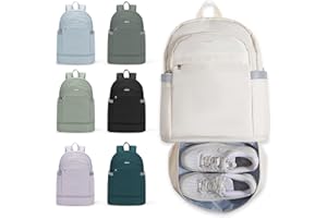 SZSYCN Gym Backpack with Shoe Compartment Wet Pocket,Carry on Travel Backpack for Women Large Foldable Travel Laptop Backpack Waterproof Casual Daypack Sport Backpack Gym bag for Gym,Swimming,Yoga