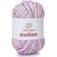 Cudroza T-Shirt Yarn for Croheting Knitting - 1 PC Chunky Thick Yarn for Bags Blanket Cushions Slippers Storage Baskets Projects, Fabric Yarn 100g (3.5oz), DIY Handmade Knitting Gift