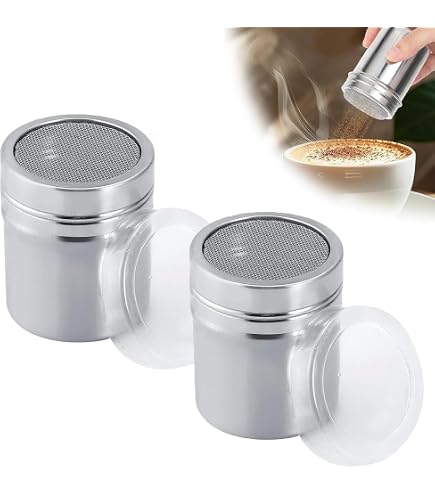Lot 3 Saupoudreurs Inox Avec Couvercle - Saupoudreur Cacao Farine Sucre Pâtisserie Saupoudreur Sucre Pâtisserie Lot 3 Saupoudreurs Inox Avec Couvercle - Saupoudreur Cacao Farine Sucre Pâtisserie Saupoudreur Sucre Pâtisserie