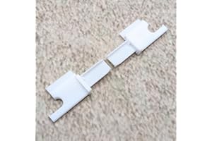 ULEIVA 1 Paar Endstück Weiss Rastrollo Ersatzteil kompatibel mit Dometic Seitz Rollo 2001 Wohnmobil Caravan (Weiss)