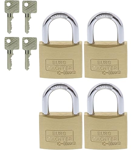 Abus Meccanico 65/20Mm Lucchetto In Ottone Con Chiave Uguale