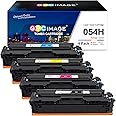 GPC IMAGE Compatible 054H Toner Replacement for Canon 054H CRG-054 Printer Cartridges for Canon i-Sensys LBP621cw LBP622cdw L
